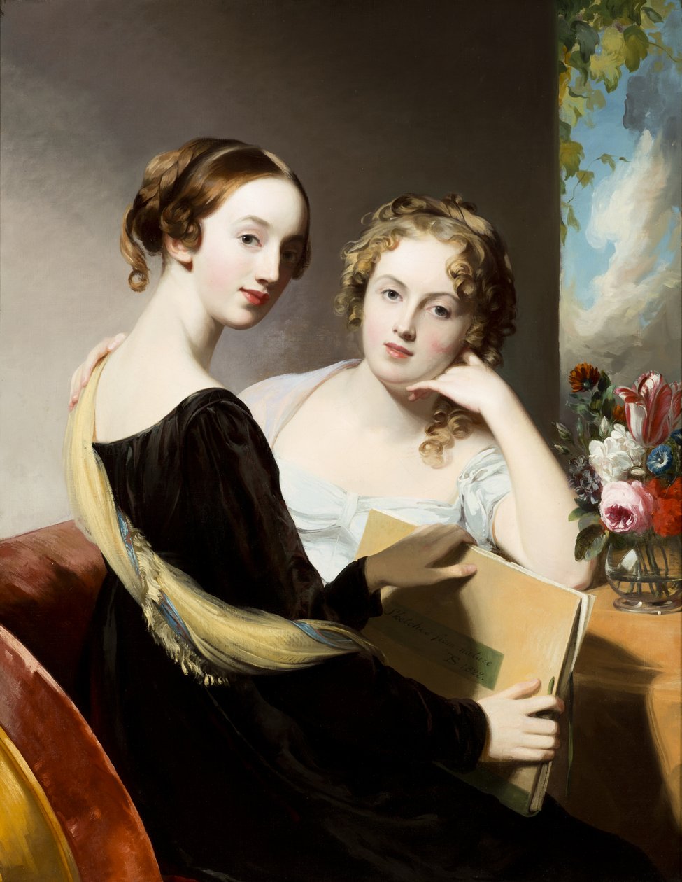 Ritratto delle signorine Mary ed Emily McEuen da Thomas Sully