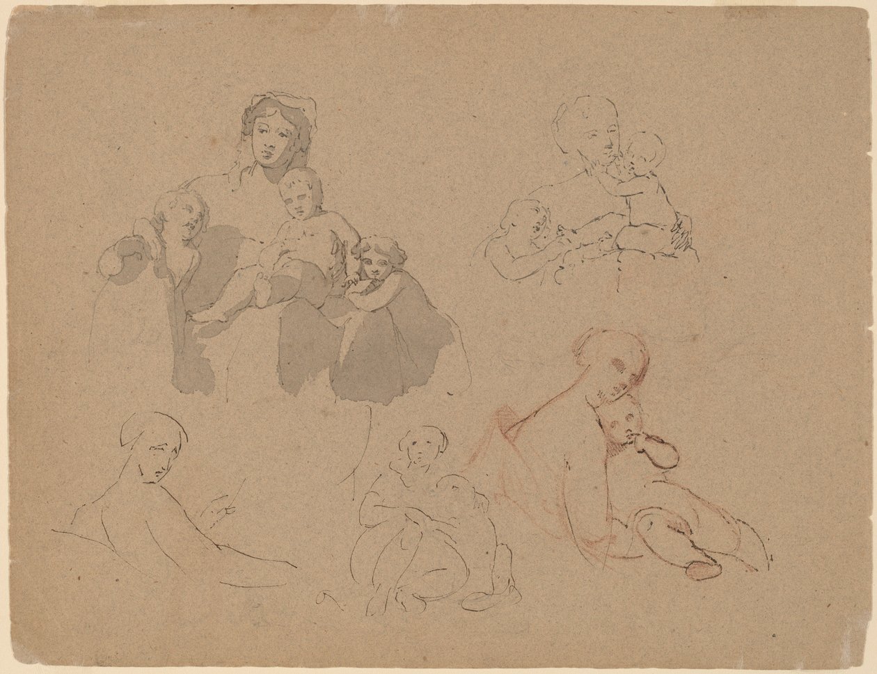 Studi: Maggiore Thomas Biddle e Thomas Wilcocks Sully da Thomas Sully