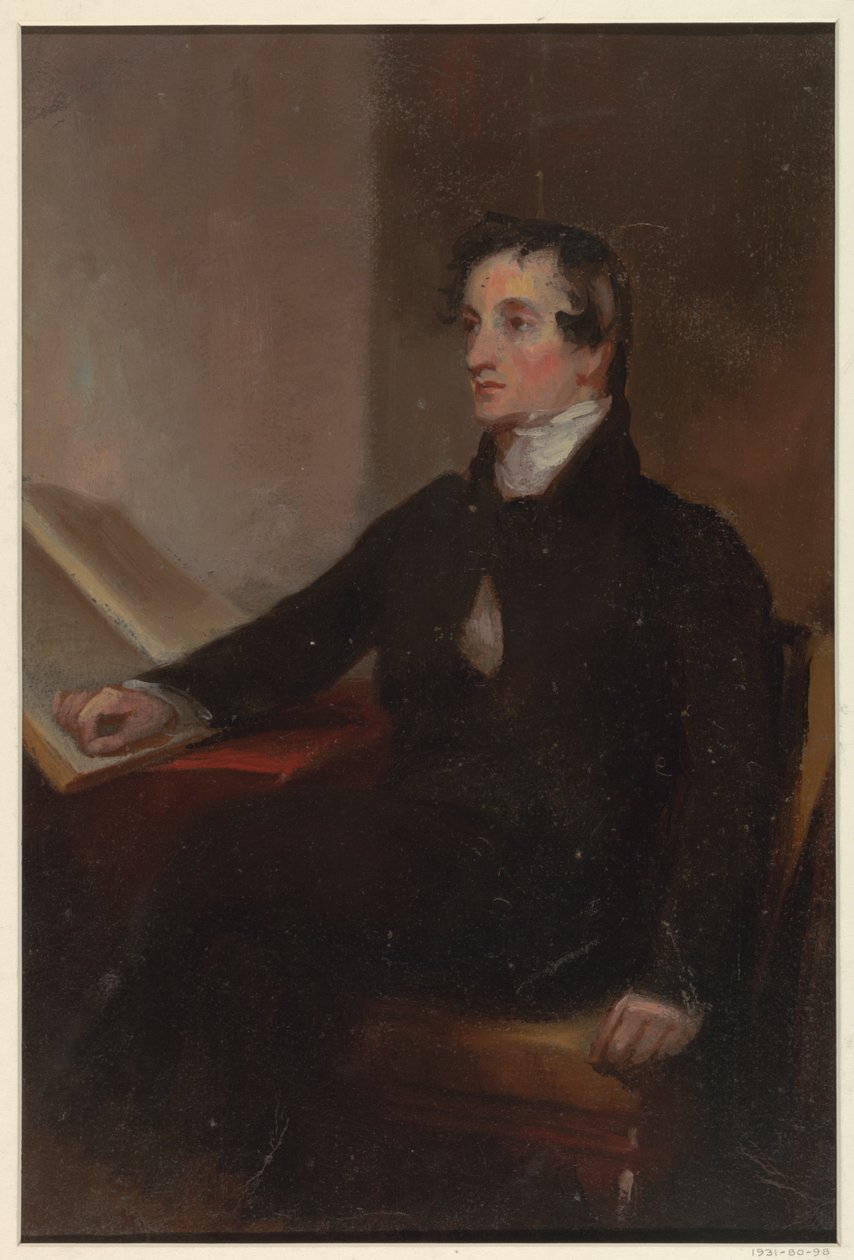 Studio per "Il reverendo Thomas Stockton," Museo di Belle Arti di San Francisco, San Francisco, CA da Thomas Sully