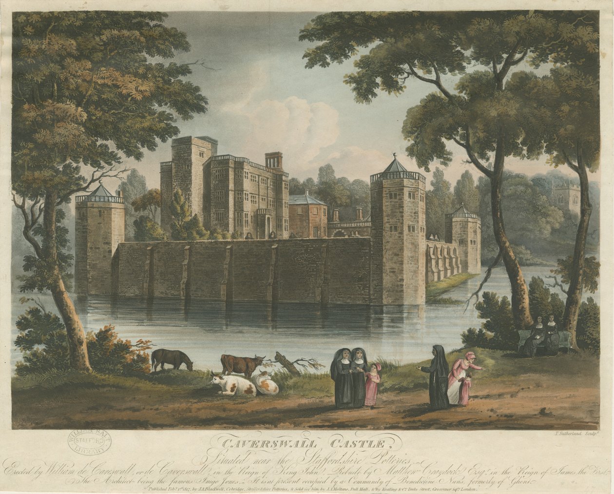 Castello di Caverswall da Thomas Sutherland