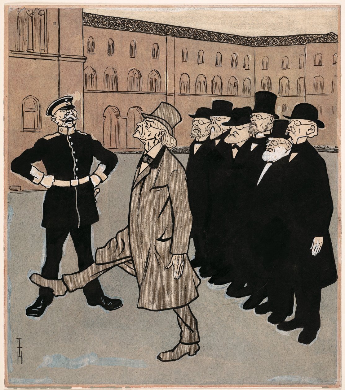 La libertà della scienza; Simplicissimus V/5 da Thomas Theodor Heine