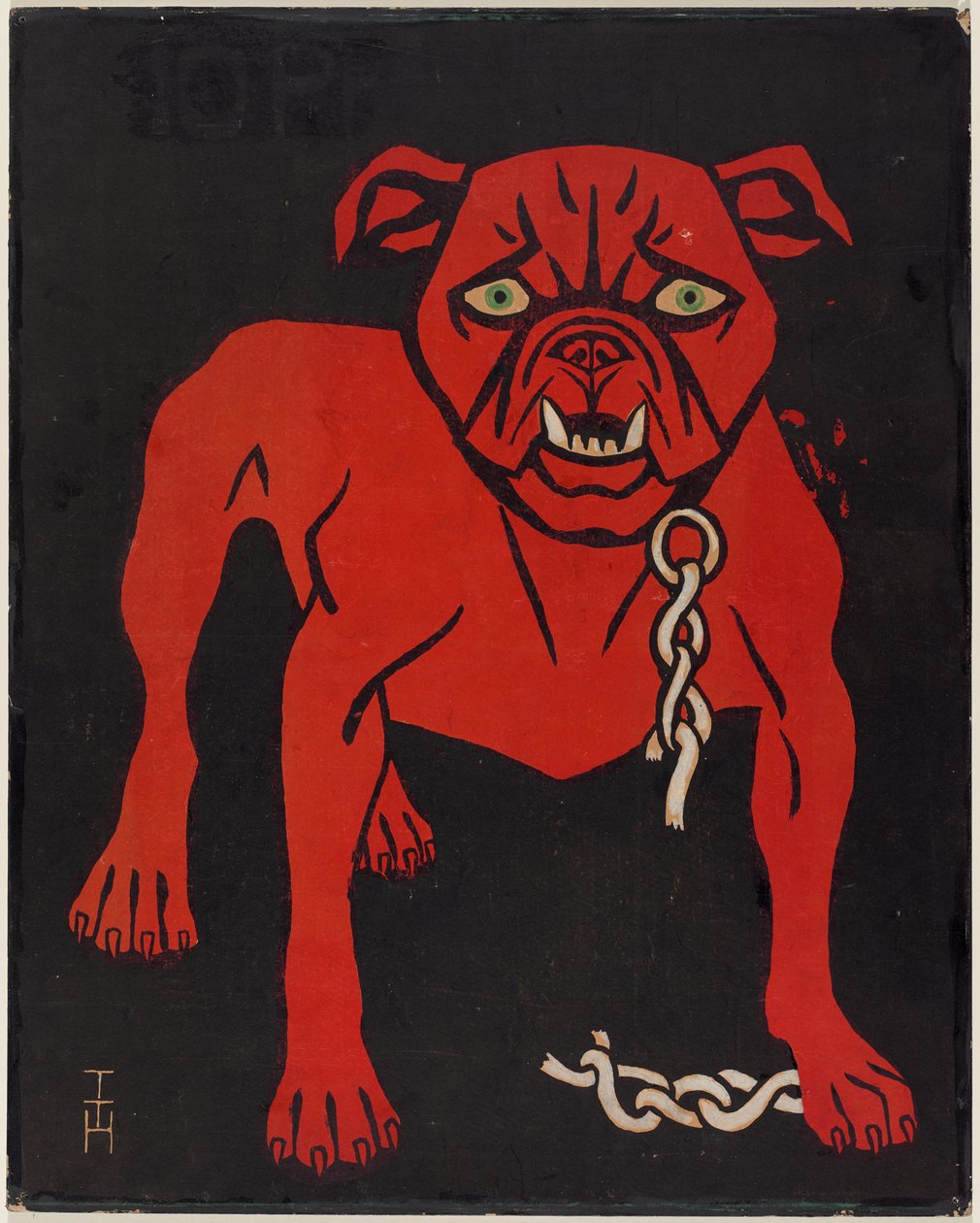 Die Simplicissimus-Bulldogge da Thomas Theodor Heine