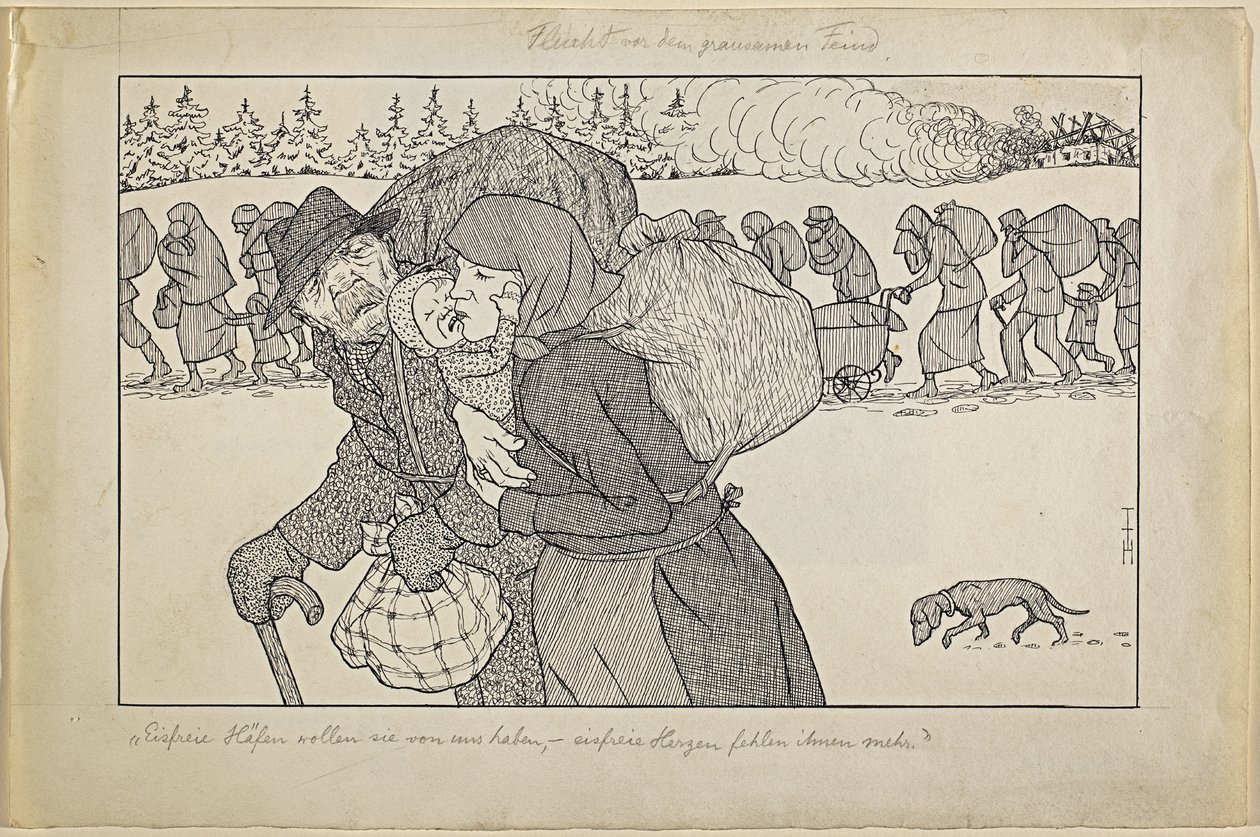 Fuga dal crudele nemico da Thomas Theodor Heine