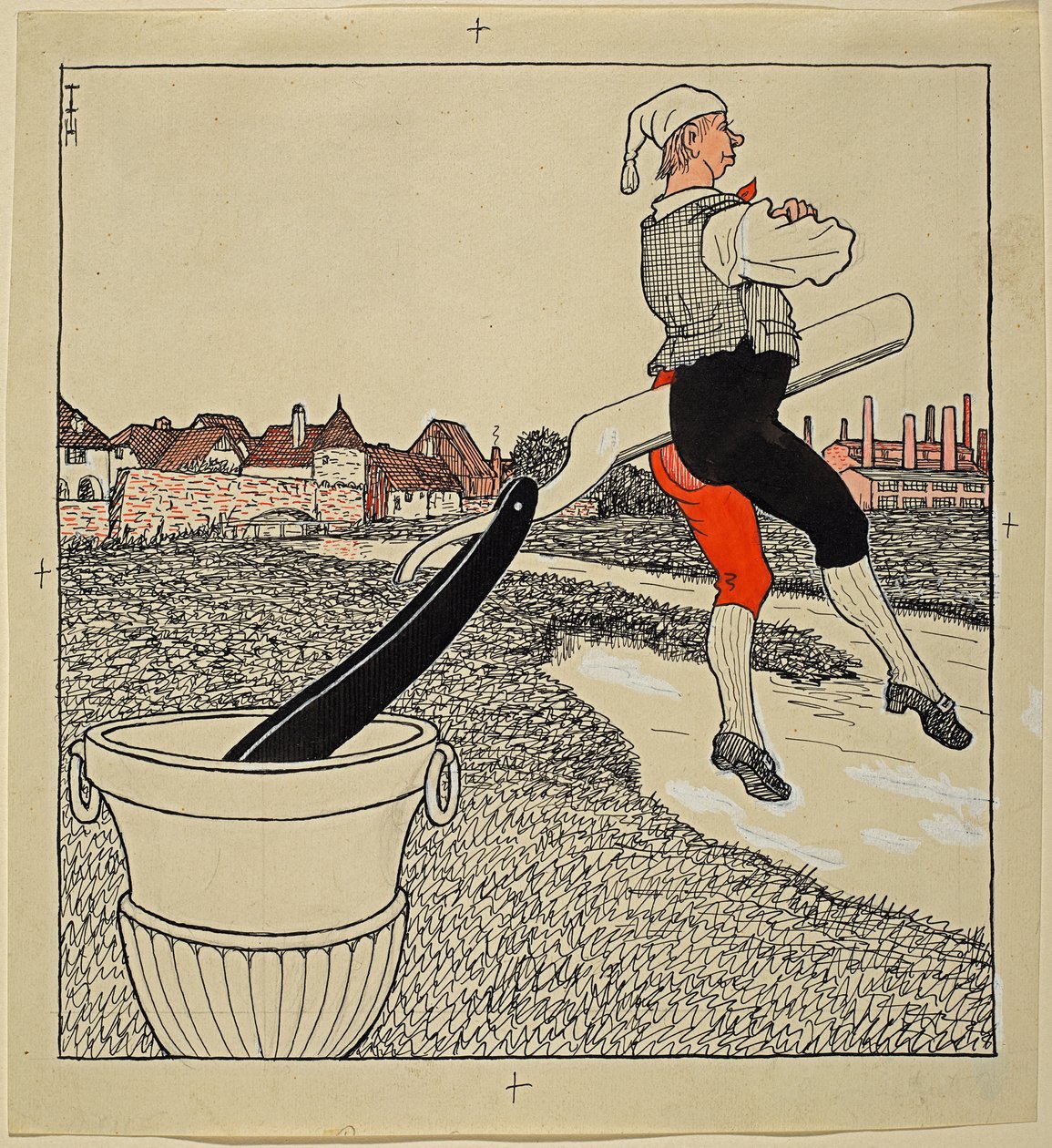 Un divorzio pulito, Simplicissimus XXV/9 da Thomas Theodor Heine