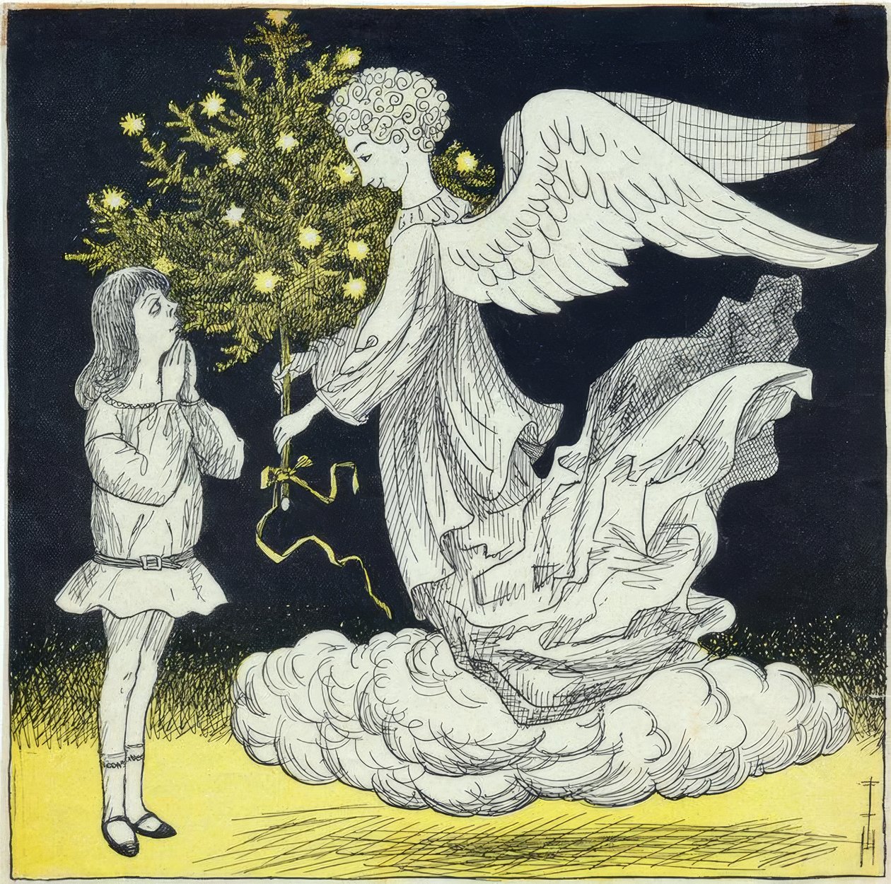 Natale 1922 da Thomas Theodor Heine