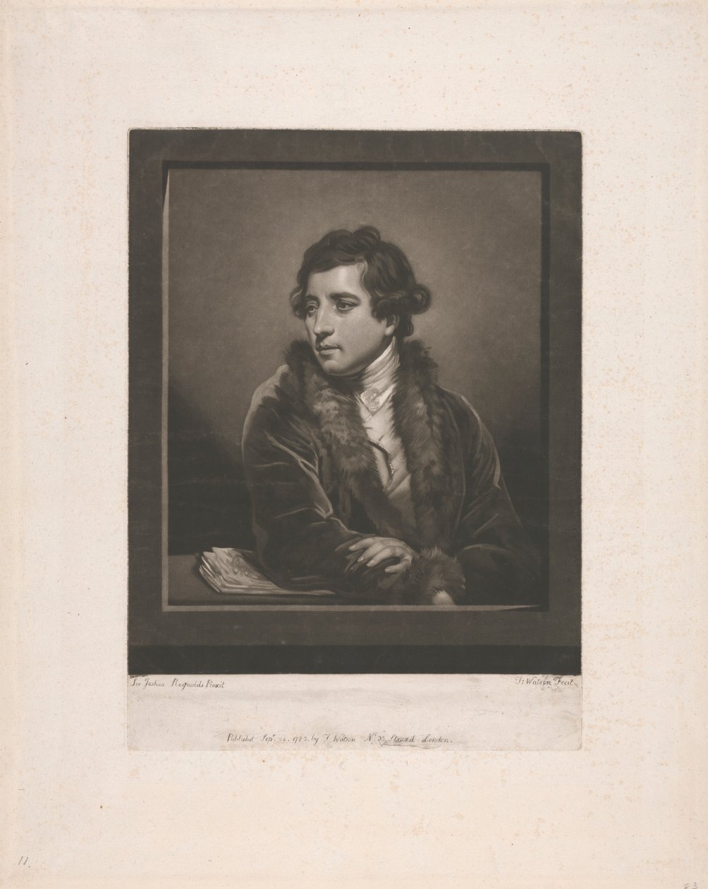 Francis Bartolozzi, R.A. da Thomas Watson