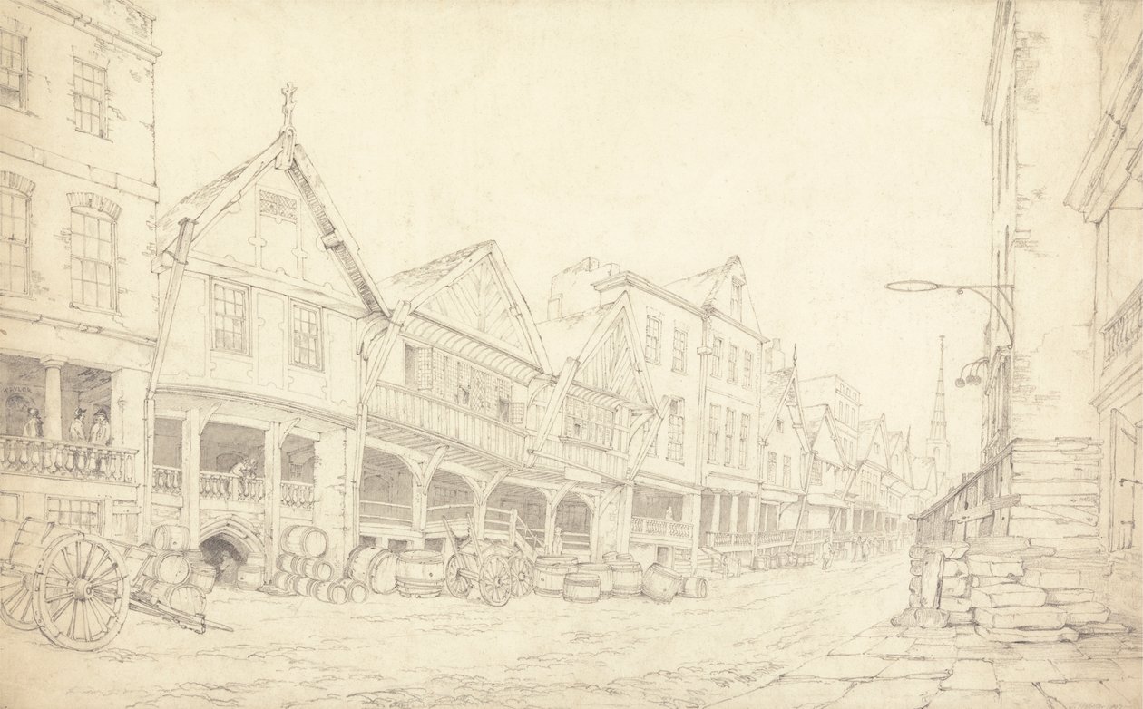 Watergate Street, Chester da Thomas Webster