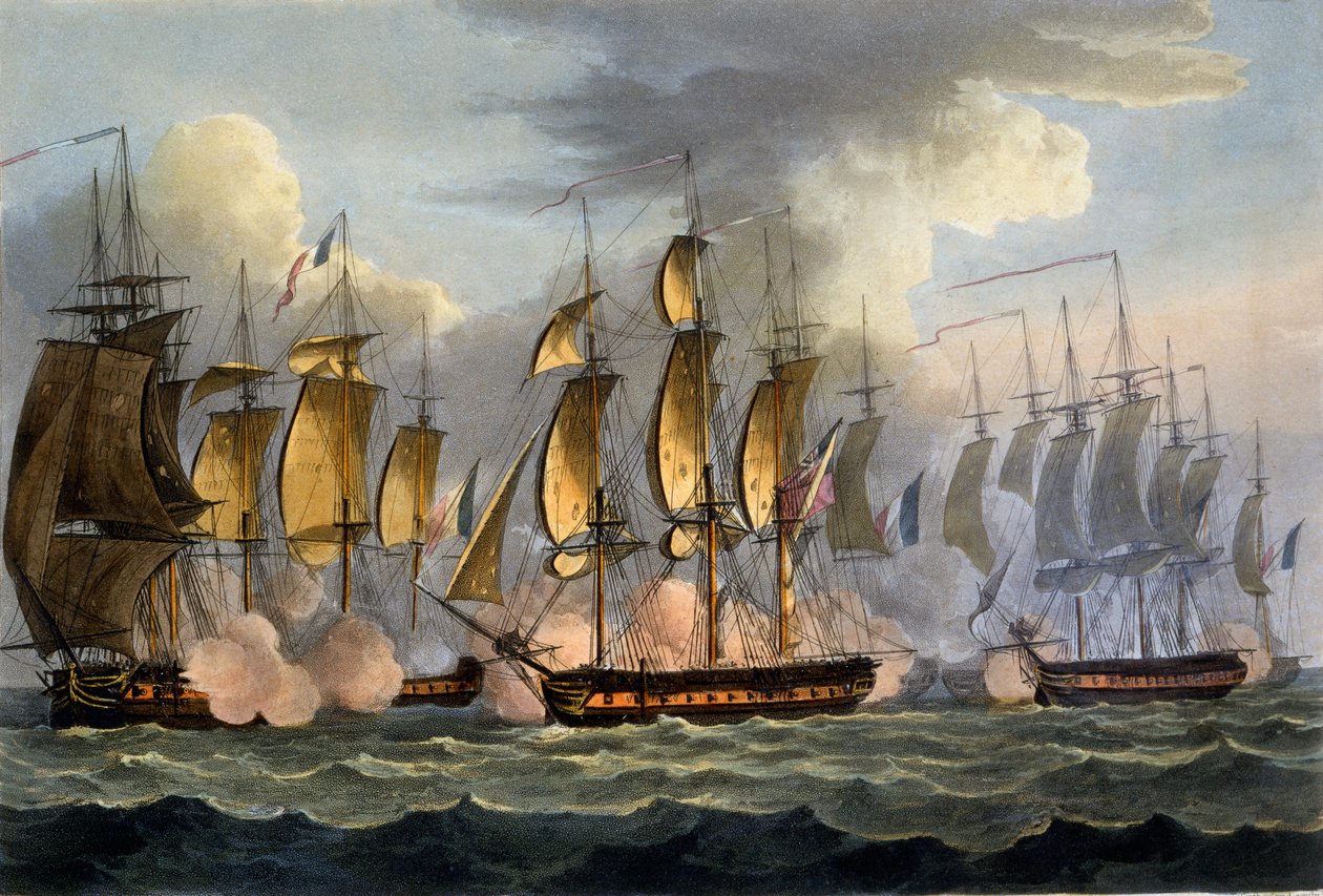 La cattura di La Prévoyante e La Raison, 17 maggio 1795, da 