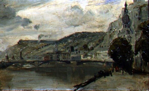 Il Ponte a Dinant da Thomas William Roberts