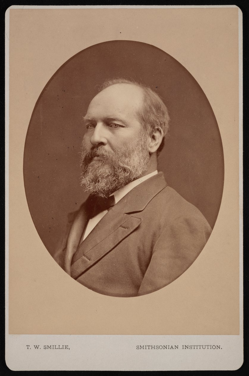 Ritratto di James Abram Garfield da Thomas William Smillie