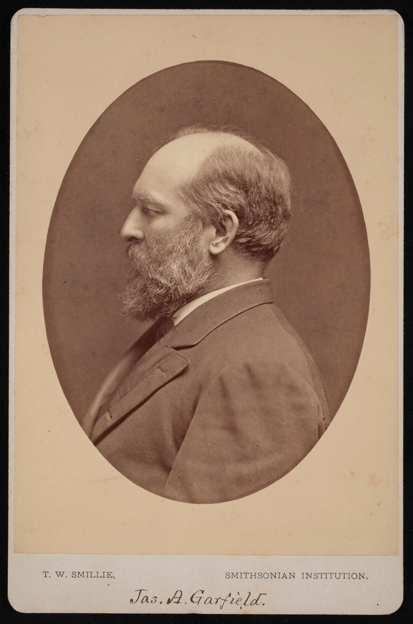 Ritratto di James Abram Garfield da Thomas William Smillie