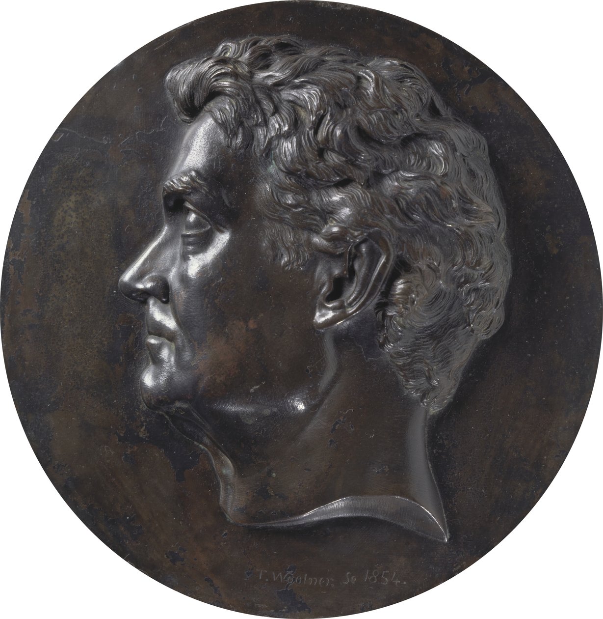 William Charles Wentworth (1790-1872) 1854 da Thomas Woolner