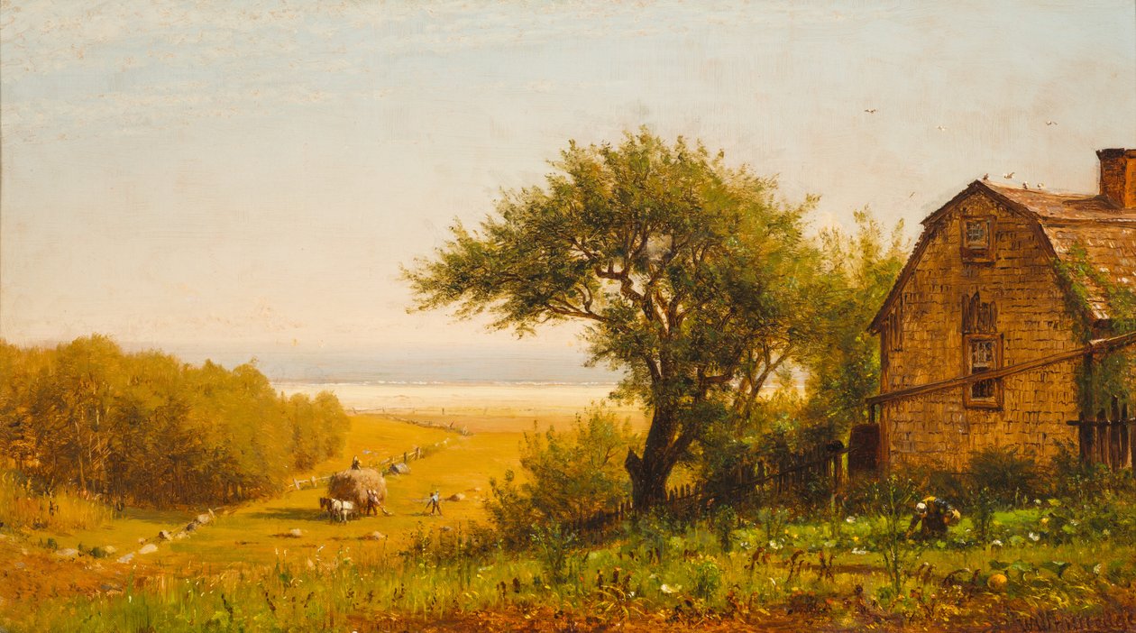 Una casa sul mare, c.1872 da Thomas Worthington Whittredge