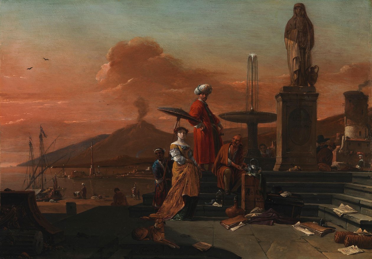 Nel golfo di Napoli da Thomas Wyck