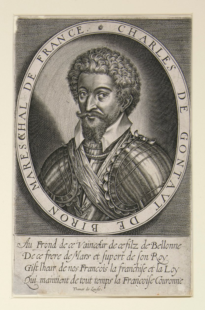 Charles de Gontaut, duca di Biron, maresciallo di Francia da Thomas de Leu