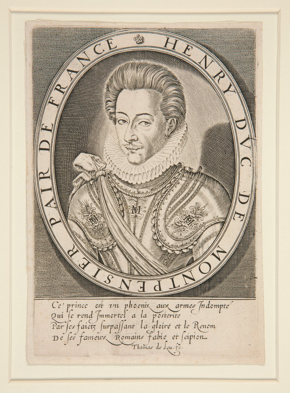 Henri de Bourbon, duca di Montpensier da Thomas de Leu
