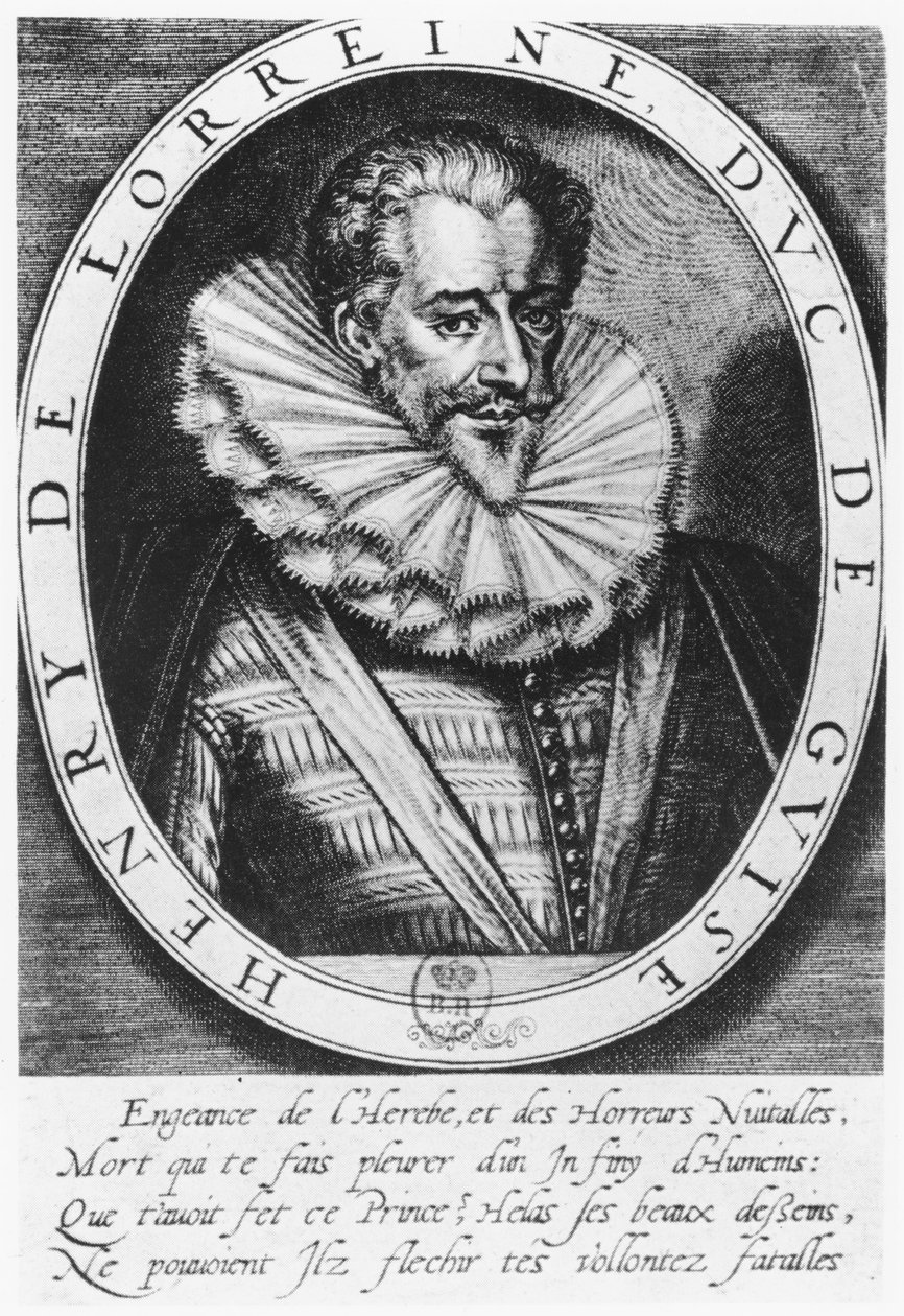 Henri de Lorraine, Duca di Guise da Thomas de Leu
