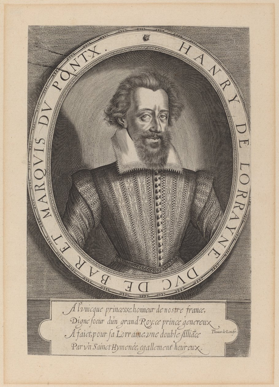Henri, duca di Bar da Thomas de Leu