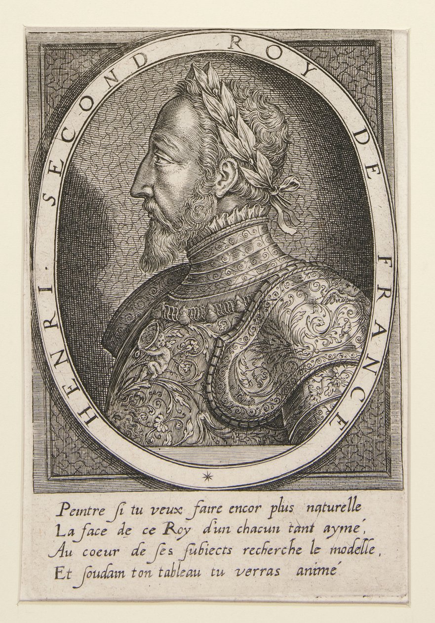 Enrico II, re di Francia da Thomas de Leu
