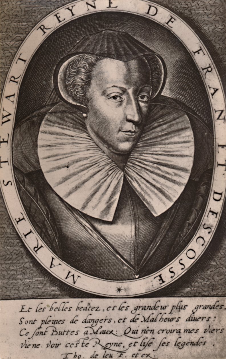 Maria, Regina di Scozia, fine XVI secolo da Thomas de Leu