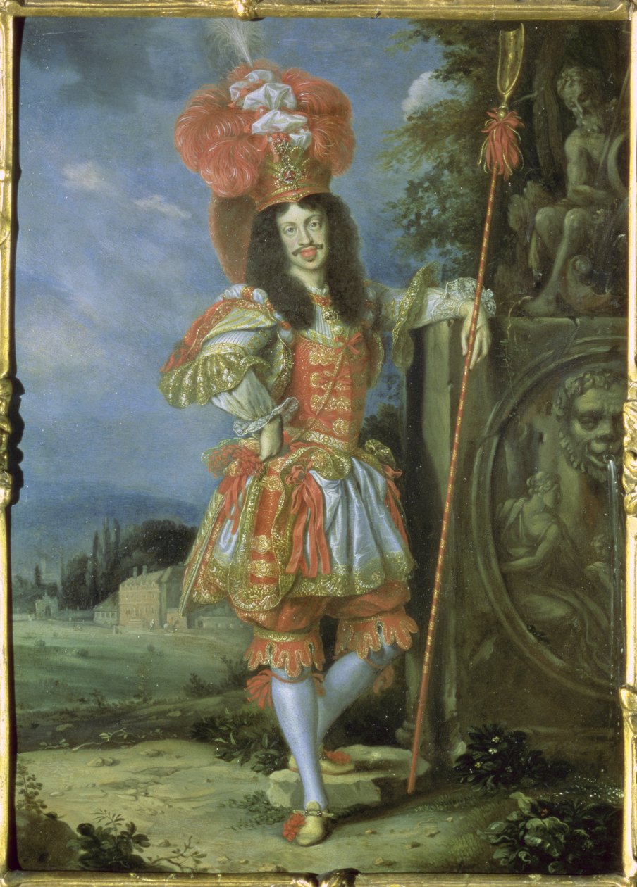 Leopoldo I (1640-1705), Sacro Romano Imperatore, in costume teatrale, vestito come Acis da La Galatea, una favola musicata da Antonio Draghi, 1667 da Thomas of Ypres