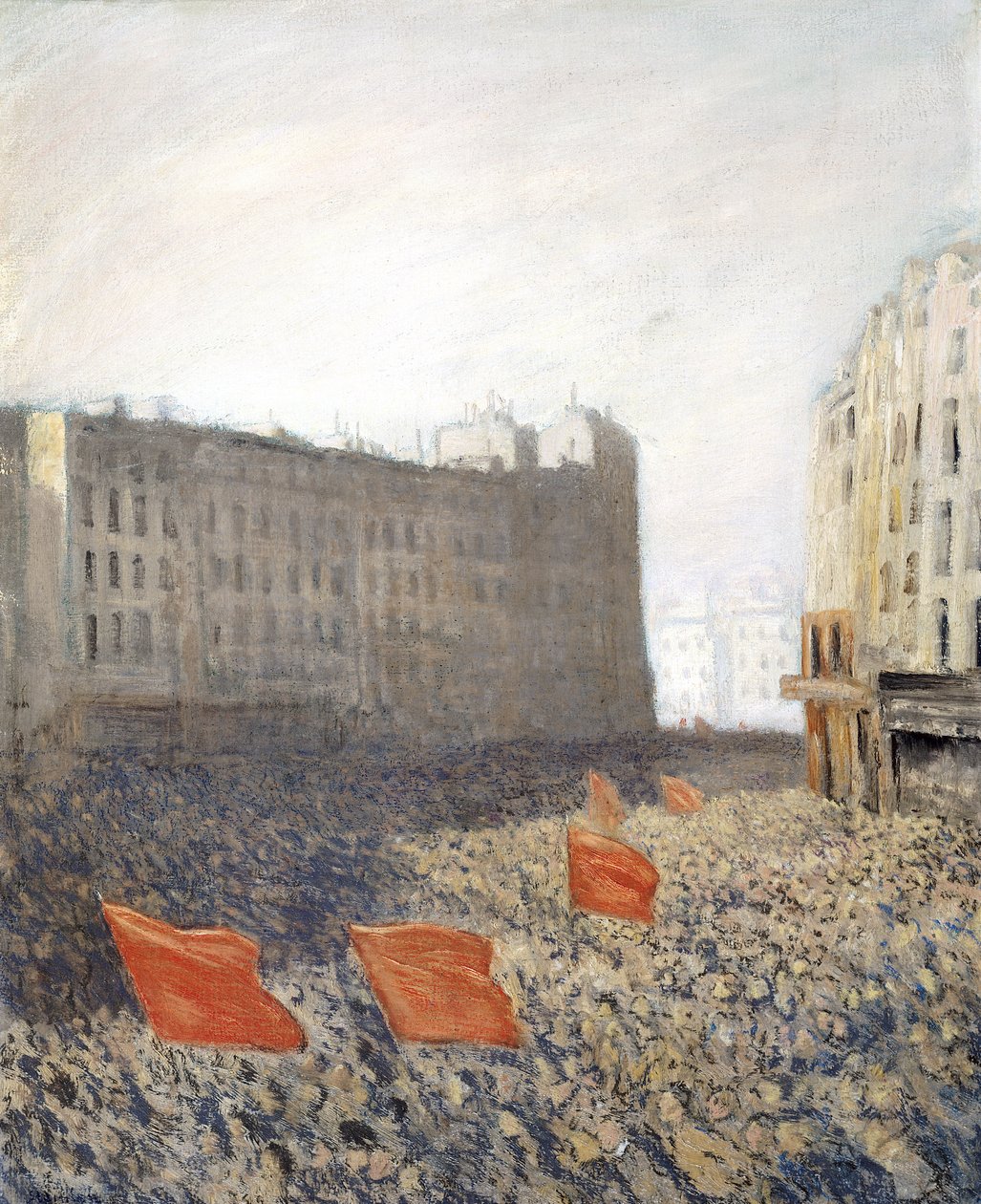 La Dimostrazione, 1905 da Théophile Alexandre Steinlen