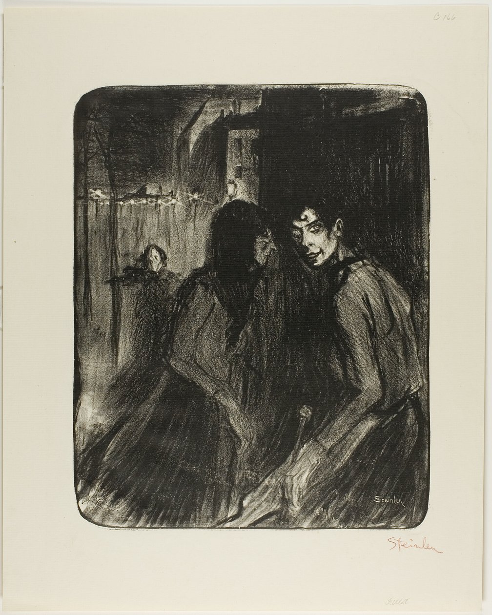 Prostitute litigiose da Théophile Alexandre Pierre Steinlen