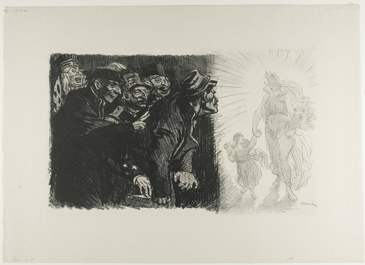 Come in Novantatré da Théophile Alexandre Pierre Steinlen