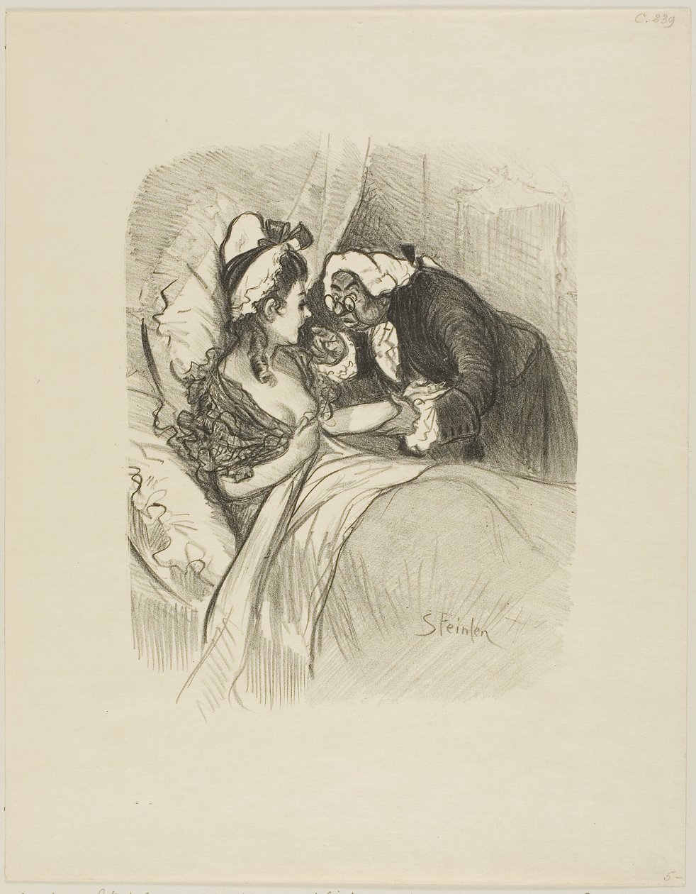 Dame Jacinthe da Théophile Alexandre Pierre Steinlen