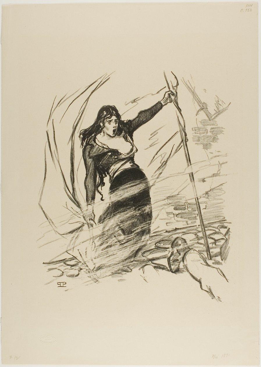 Maggio 1871 da Théophile Alexandre Pierre Steinlen