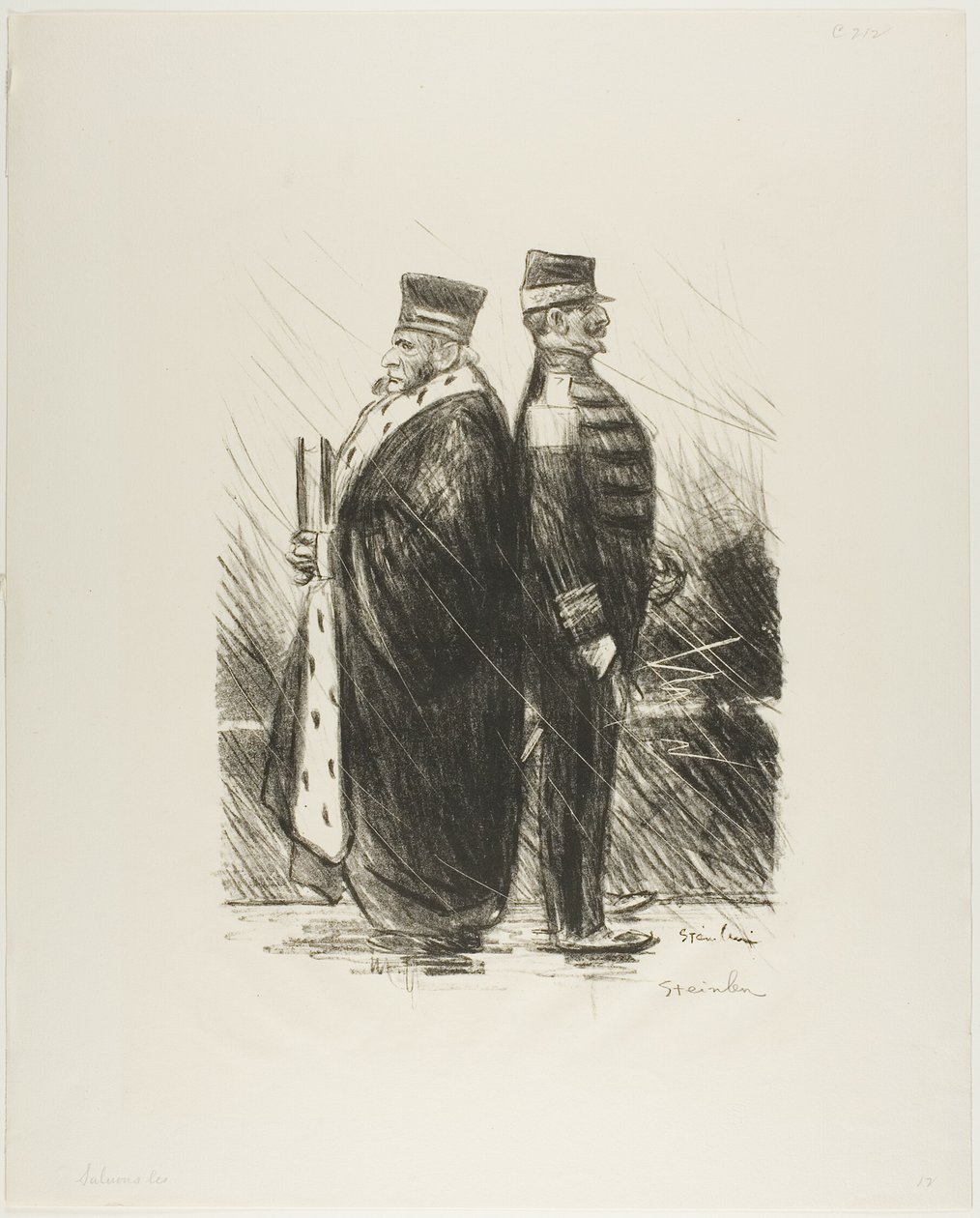 Salutateli! da Théophile Alexandre Pierre Steinlen