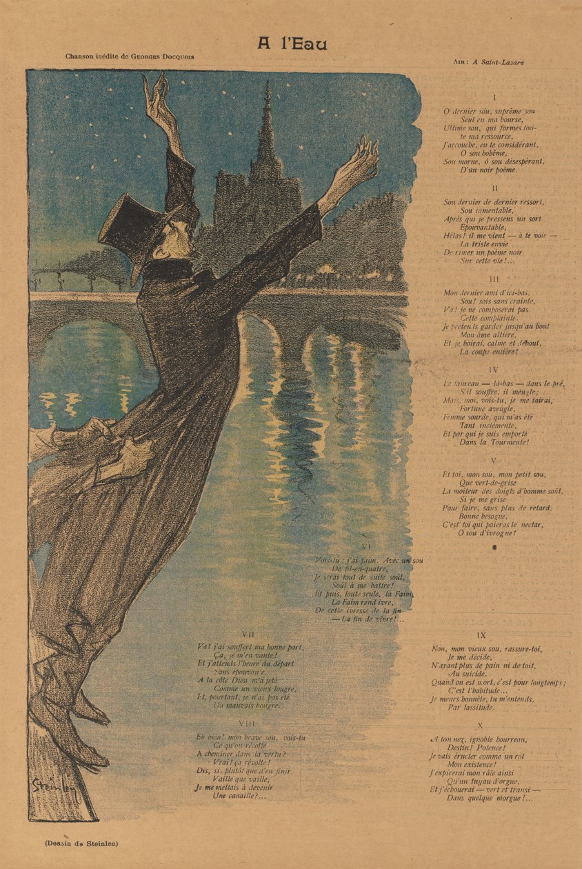 Gil Blas Illustré: In riva al mare (A l