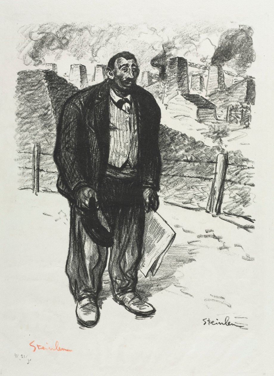 Il lavoratore onesto da Théophile Alexandre Steinlen