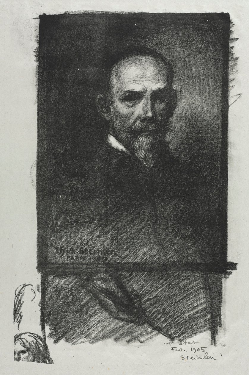 Autoritratto da Théophile Alexandre Steinlen
