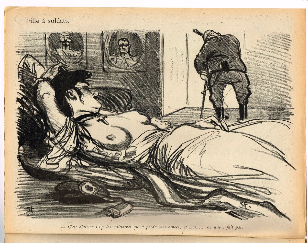 Il piatto del burro, satirico a colori da Théophile Alexandre Steinlen