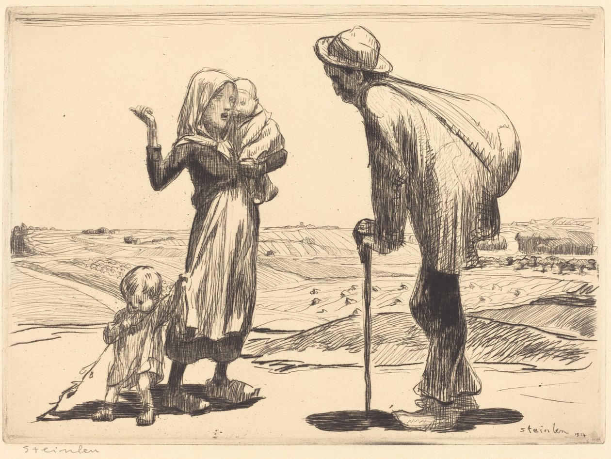 La Città Lontana da Théophile Alexandre Steinlen