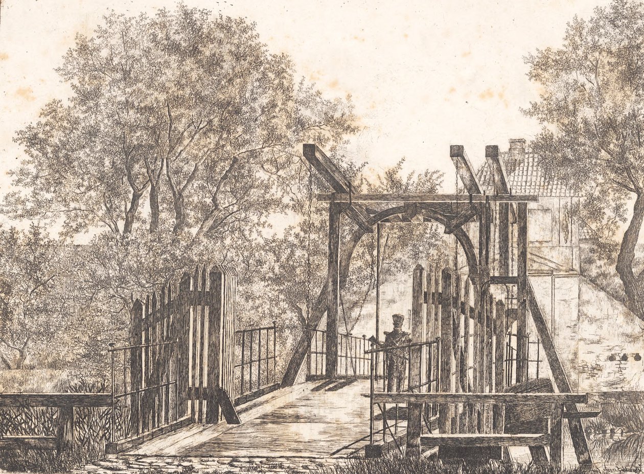 Broparti fra Kastellet da Thorald Læssøe