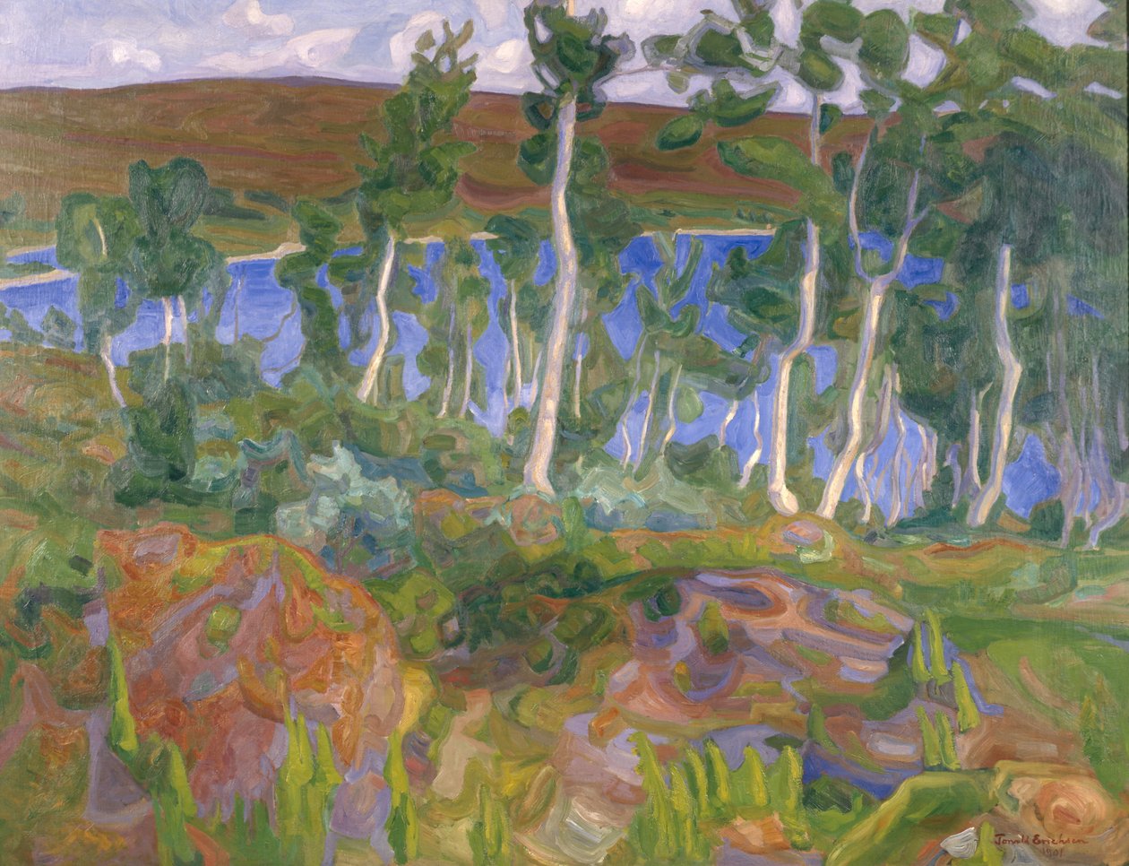Da Røros da Thorvald Erichsen