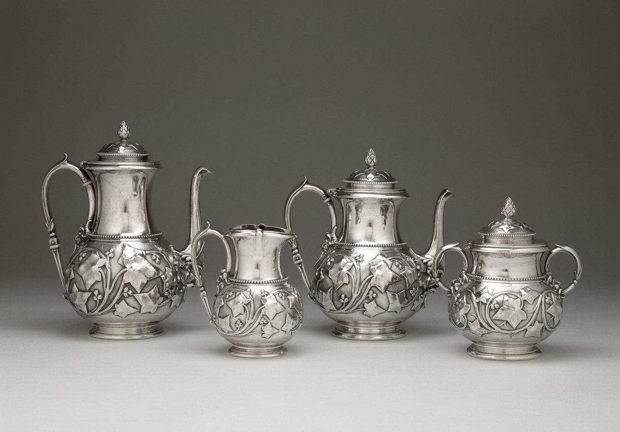 Servizio da caffè e tè, Tiffany and Company, 1856-59 da Tiffany and Company Tiffany and Company