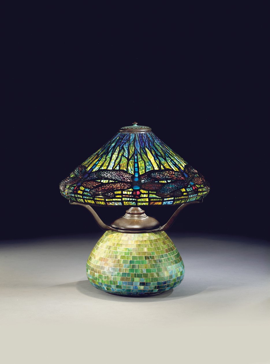 Lampada da tavolo Dragonfly, c.1910 da Tiffany and Company