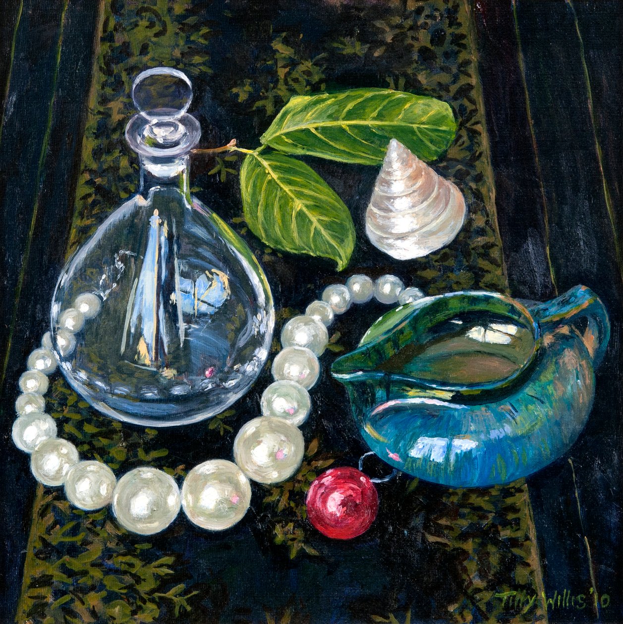 Natura morta con perle da Tilly Willis