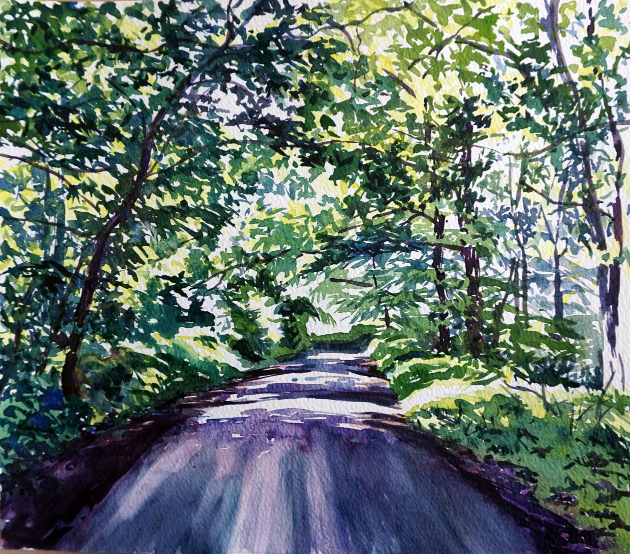 Strada del Bosco, 2017 da Tilly Willis