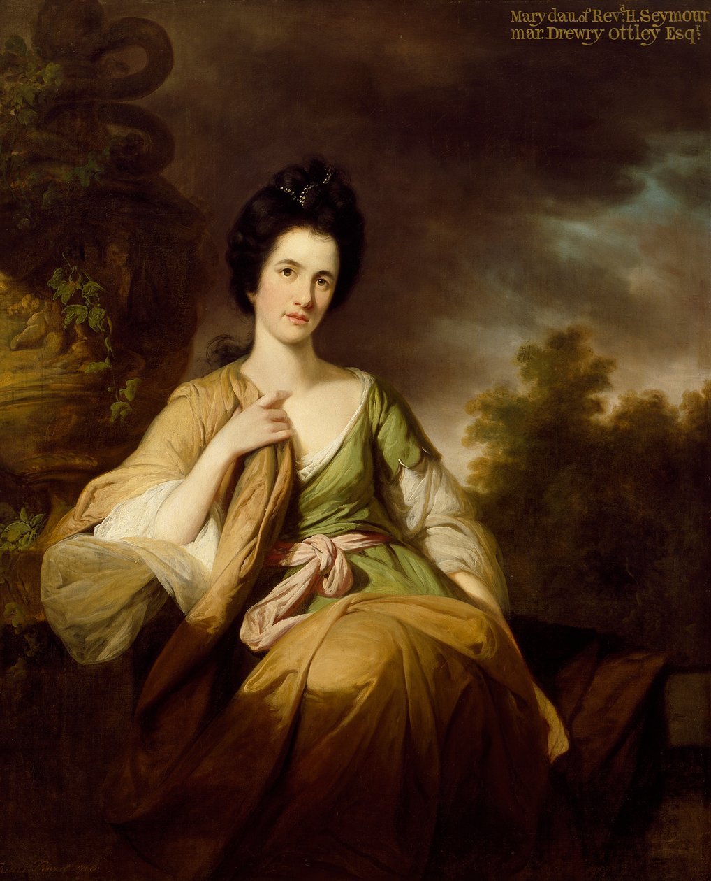 Mrs Drewry Ottley da Tilly Kettle