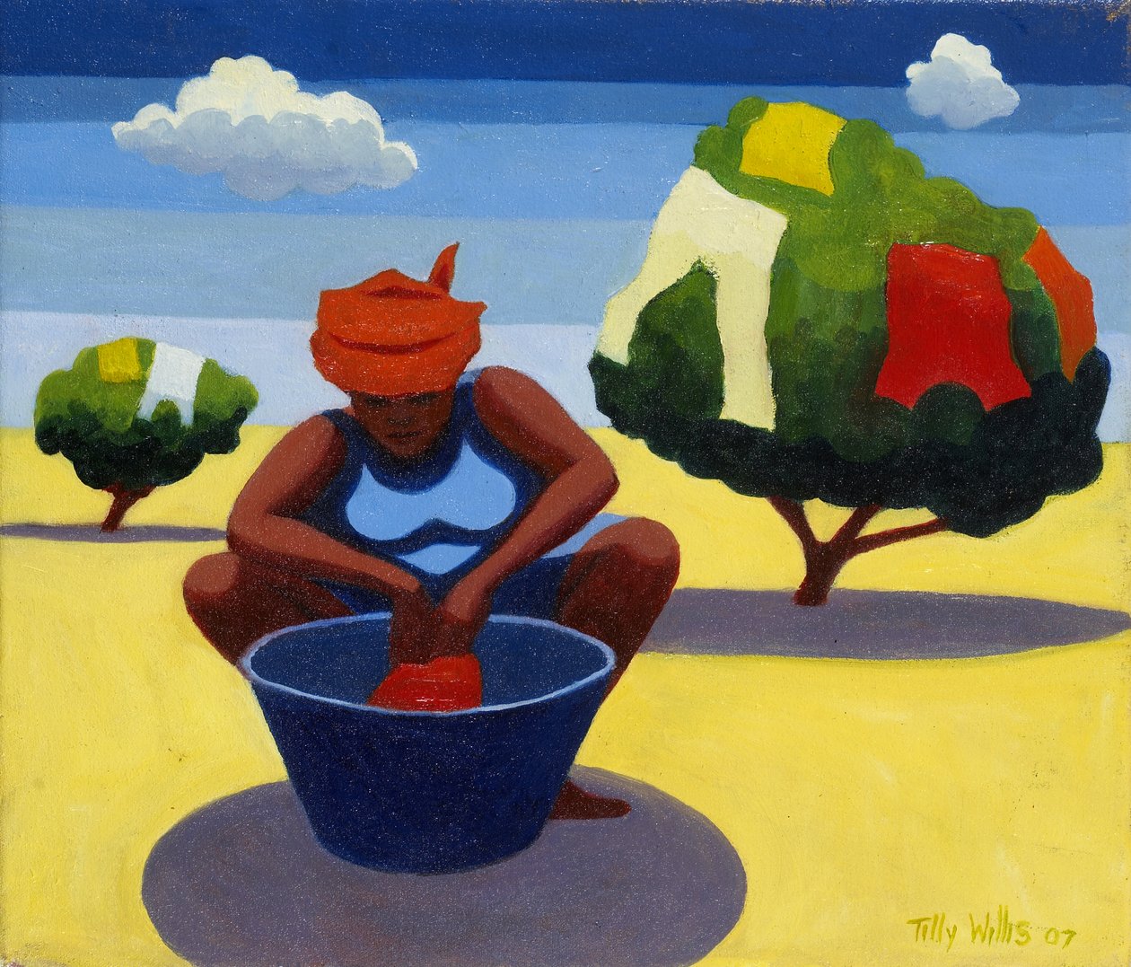 Un giorno di asciugatura, 2007 da Tilly Willis