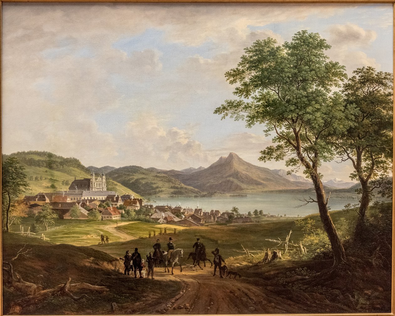 Compagnia di caccia al Mondsee da Tilman