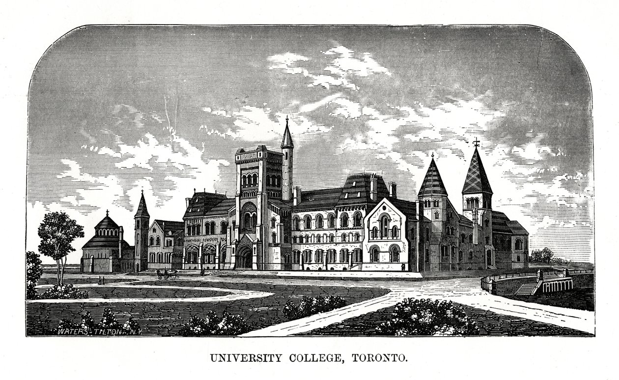 University College, Toronto, Canada, XIX secolo da Tilton Waters