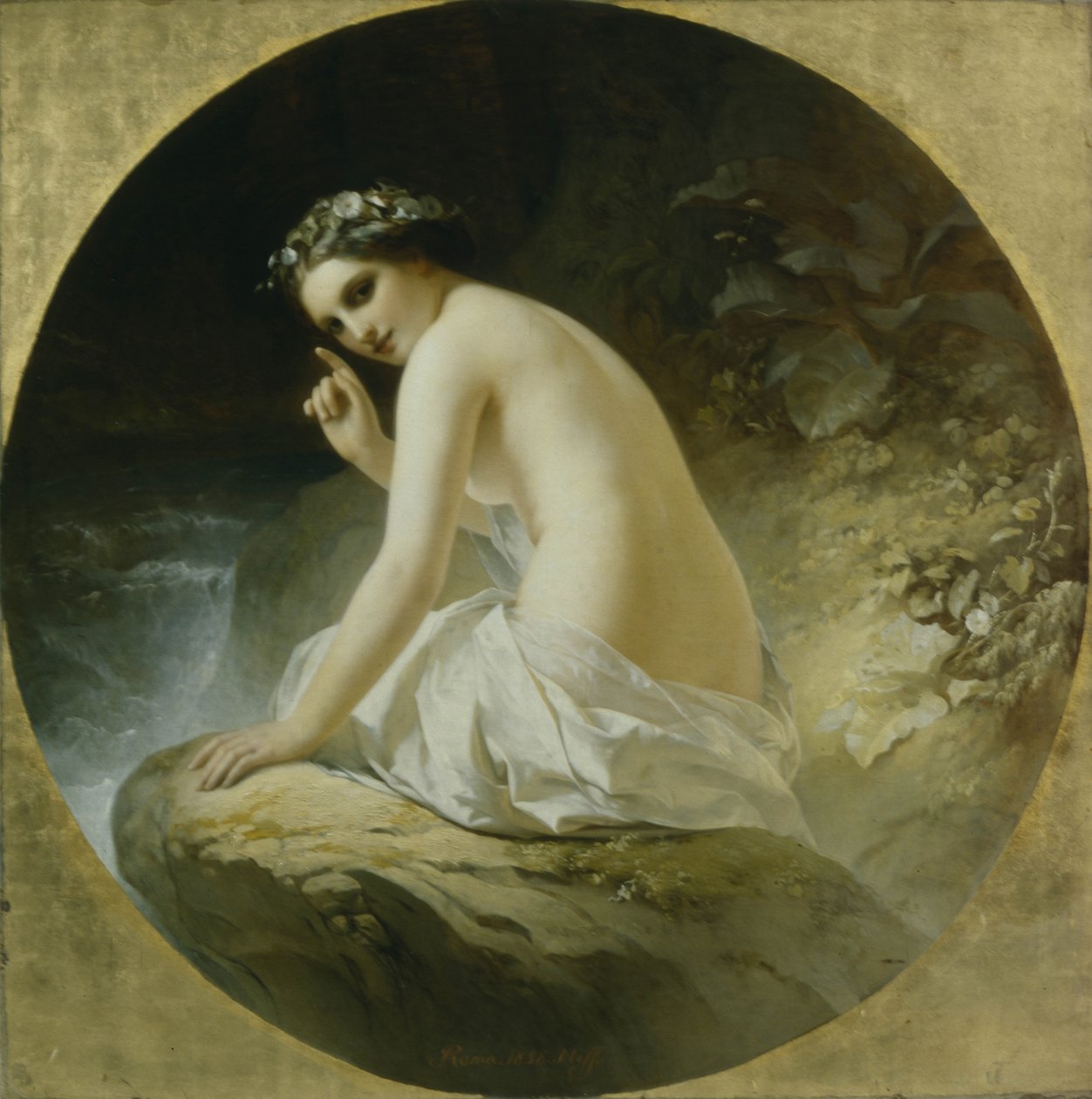 Bagnante, 1859 da Timofei Andreyevich Neff