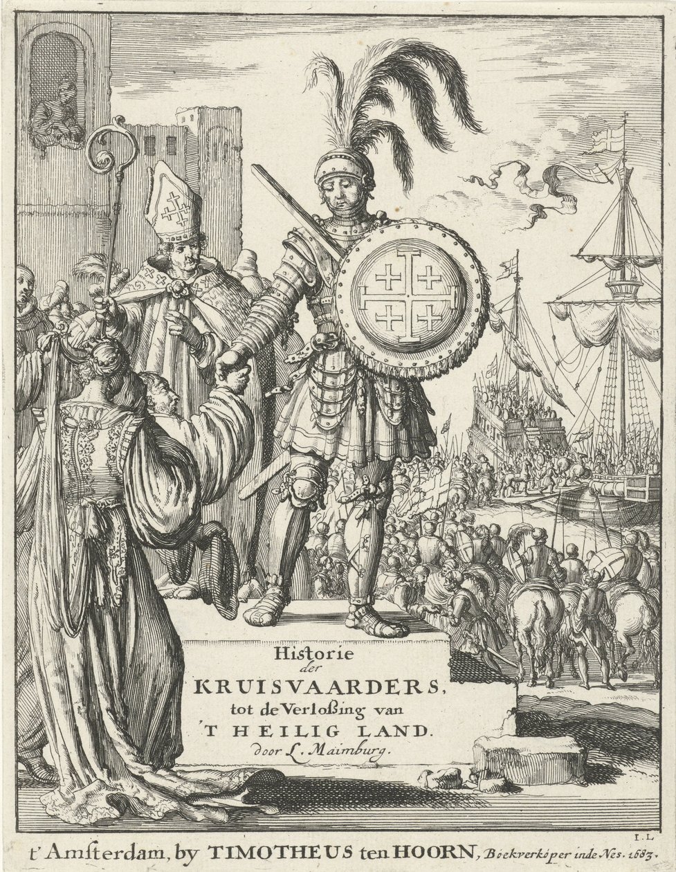 Cavaliere con lo stemma di Gerusalemme da Timotheus Ten Hoorn