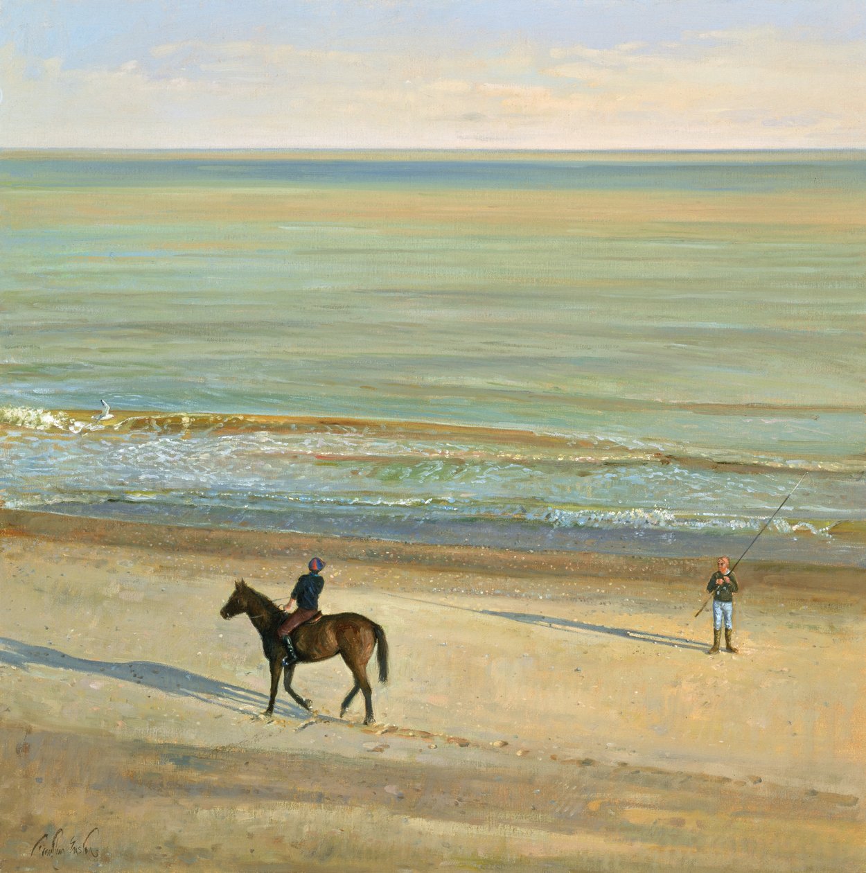 Dialogo sulla spiaggia, Dunwich da Timothy Easton
