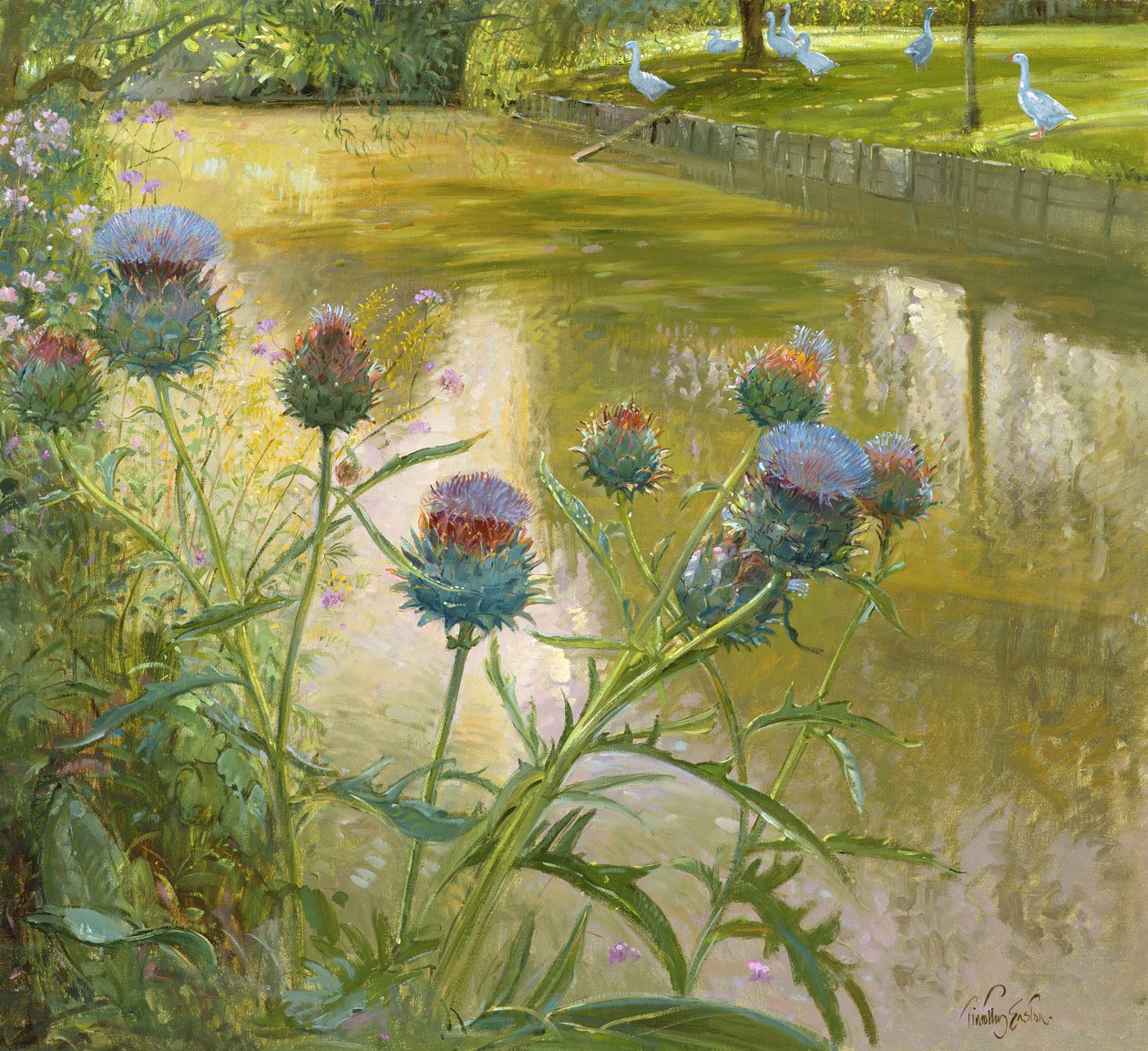 Cardi contro il fossato da Timothy Easton